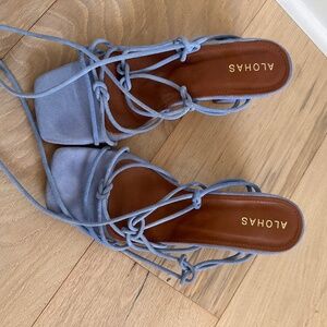 Aloha Ankle Wrap Heels